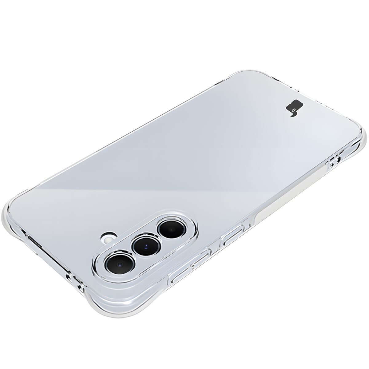 Schutzhülle + 2x gehärtetes Glas für Samsung Galaxy A56 5G, Bizon Case Clear Pack, Transparent
