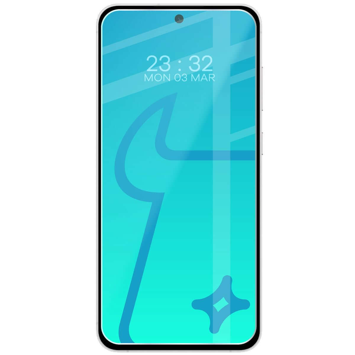 Schutzhülle + 2x gehärtetes Glas für Samsung Galaxy A56 5G, Bizon Case Clear Pack, Transparent