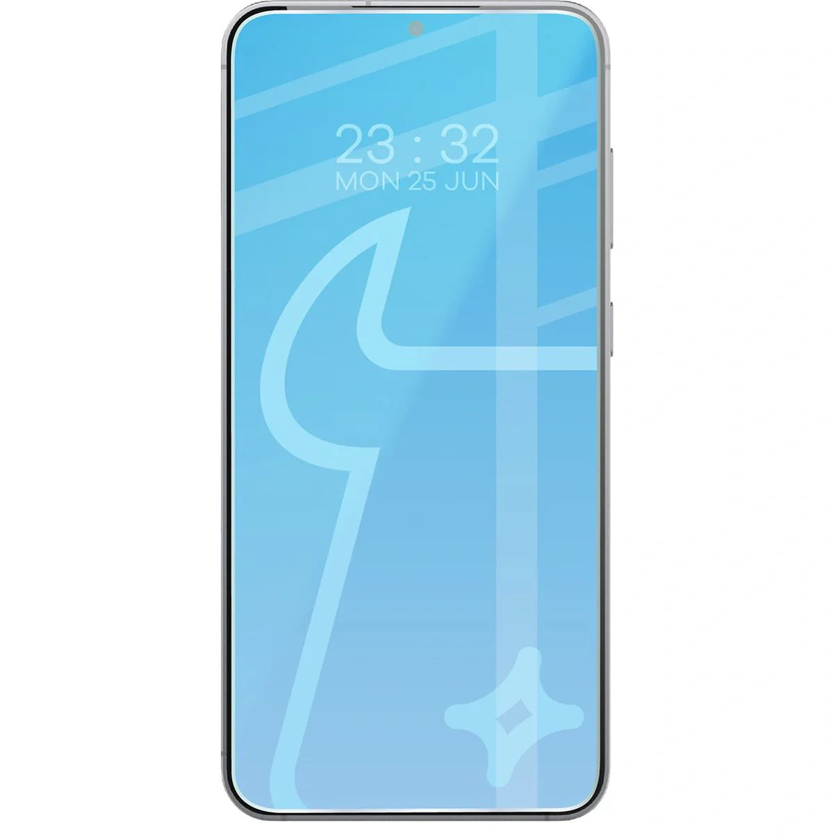 Schutzhülle + 2x gehärtetes Glas für Galaxy S25 Edge, Bizon Case Clear Pack, Transparent