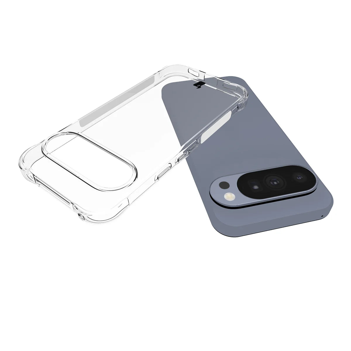Schutzhülle + 2x gehärtetes Glas für Google Pixel 11 Pro, Bizon Case Clear Pack, Transparent