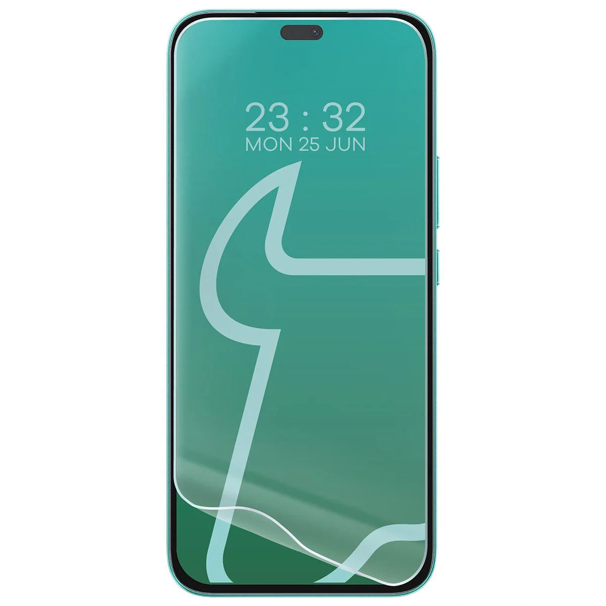 Handyhülle + 2x Folie für Honor 400 Lite, Bizon Case Clear Pack, Transparent