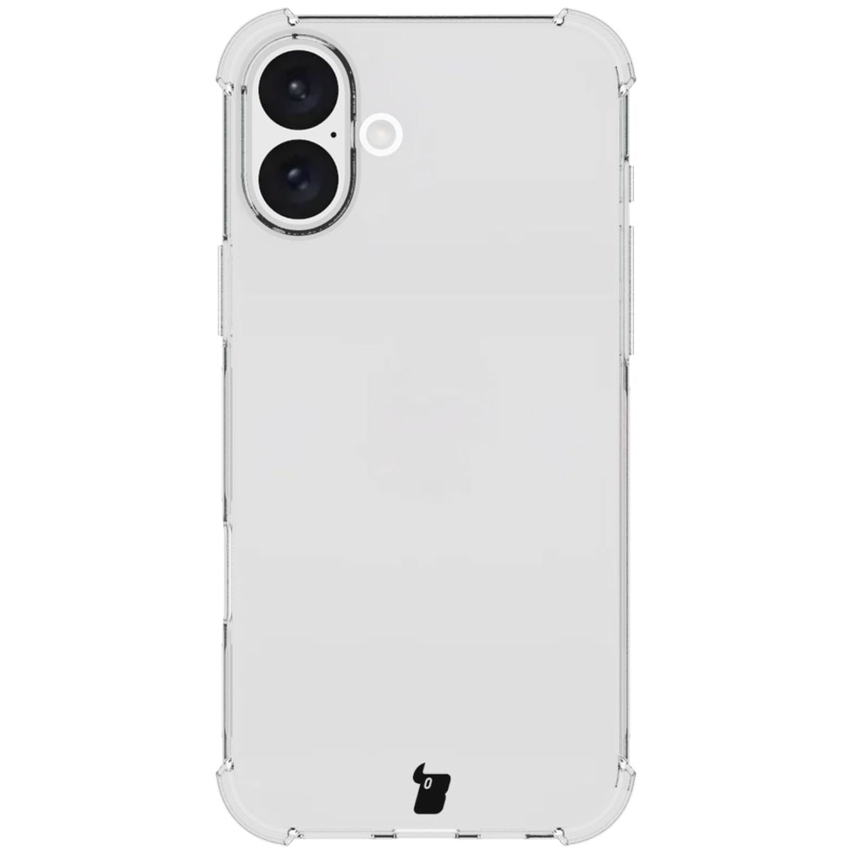 Schutzhülle + 2x gehärtetes Glas + Kameraschutz für iPhone 16 Plus, Bizon Case Clear Pack, Transparent