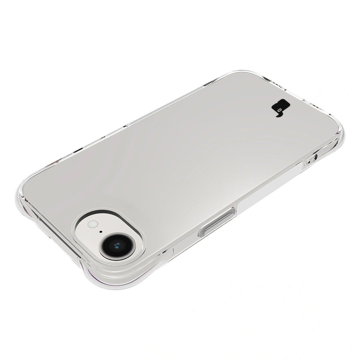 Schutzhülle + 2x gehärtetes Glas für iPhone 17e / 16e, Bizon Case Clear Pack, Transparent