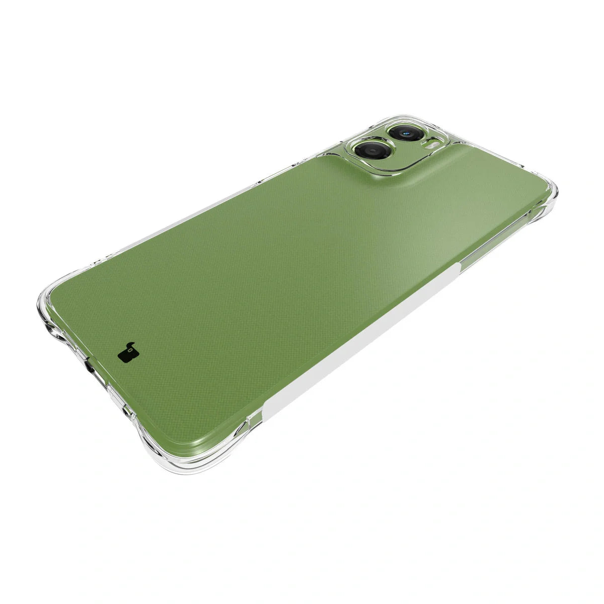 Handyhülle + 2x Folie für Motorola Moto G06 4G / G06 Power 4G, Bizon Case Clear Pack, Transparent