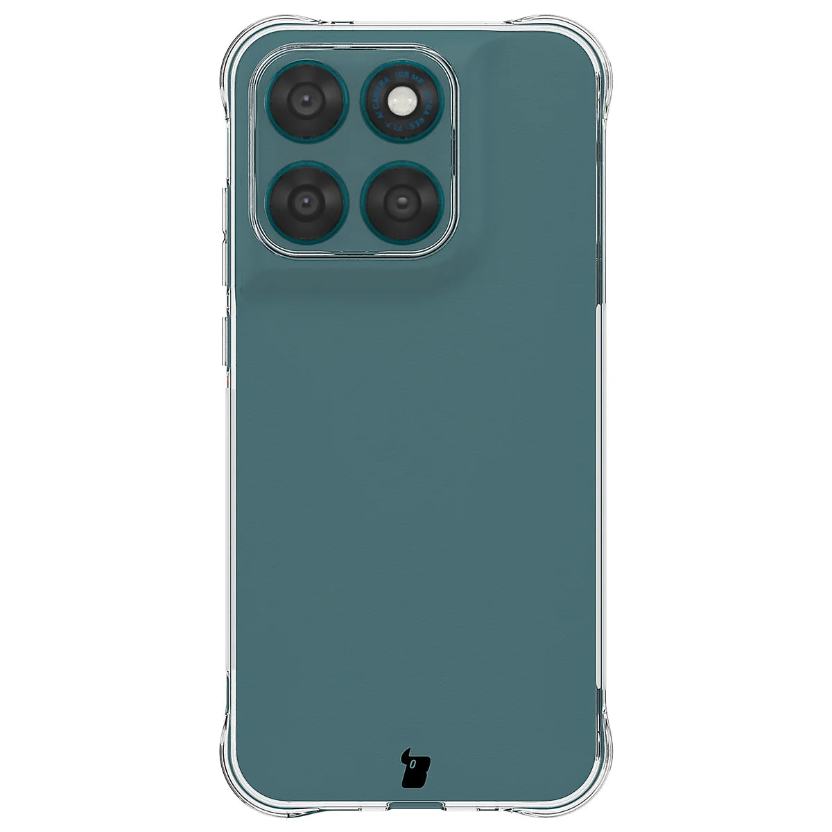 Handyhülle + 2x Folie für Motorola Moto G67 5G / G77 5G, Bizon Case Clear Pack, Transparent