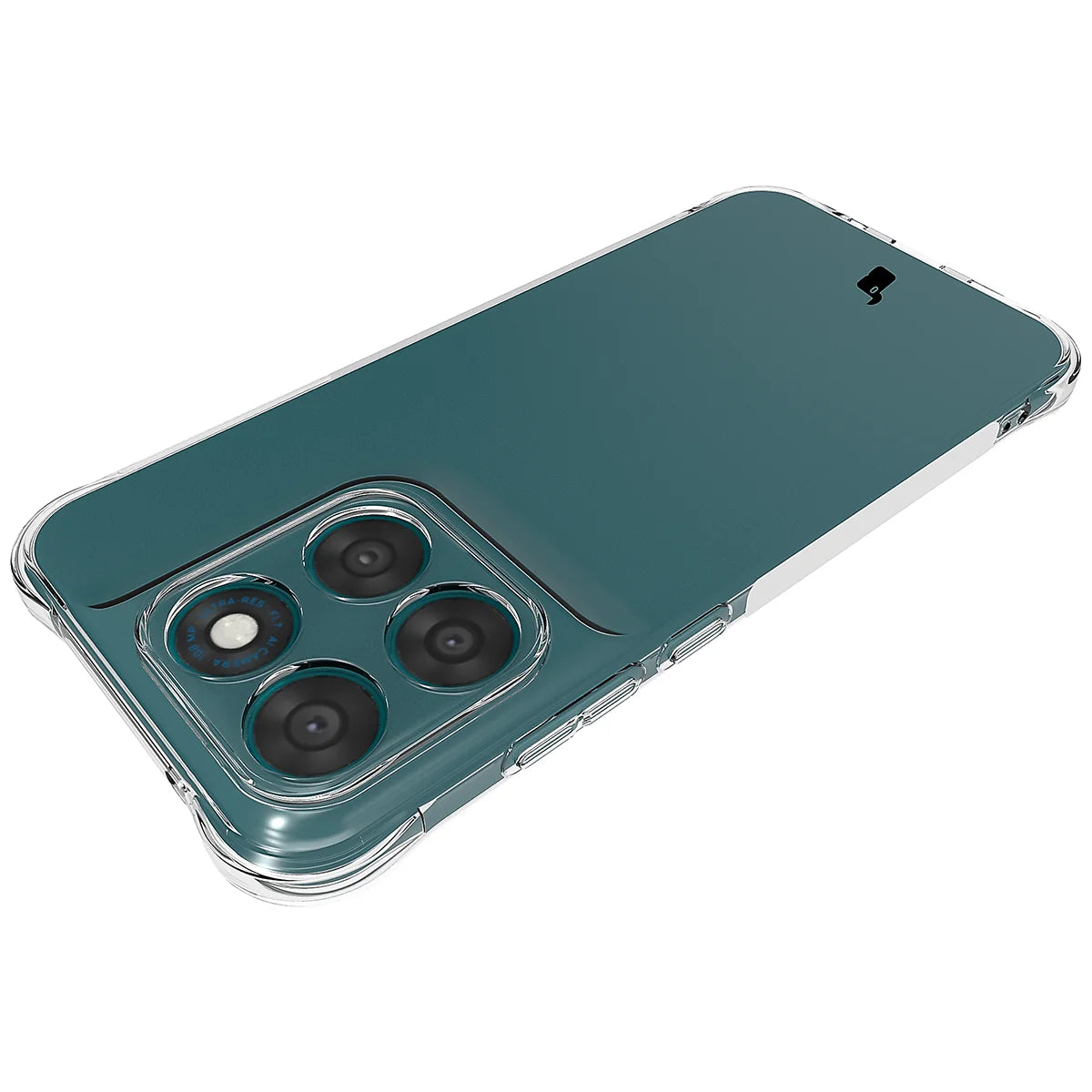 Handyhülle + 2x Folie für Motorola Moto G67 5G / G77 5G, Bizon Case Clear Pack, Transparent