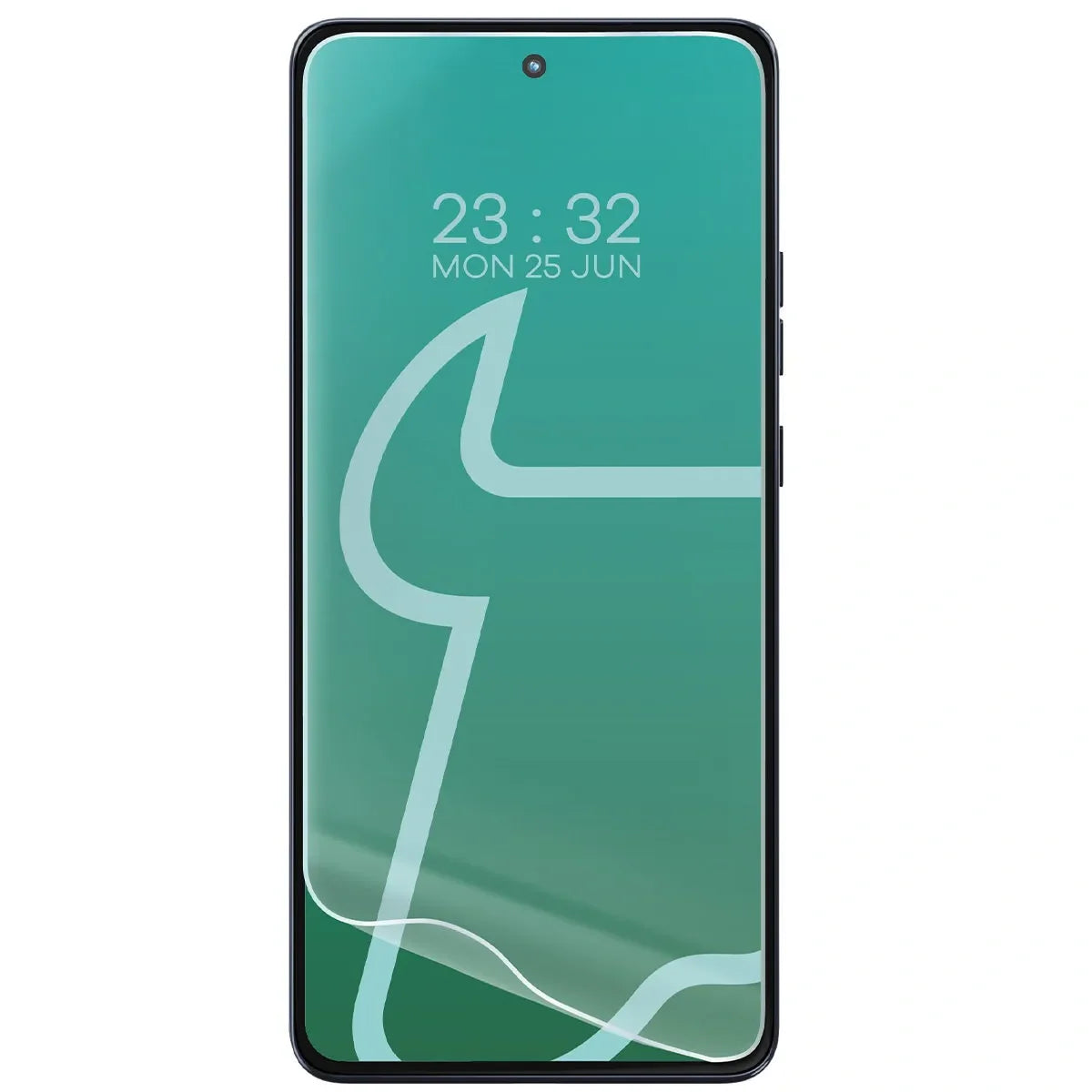 Handyhülle + 2x Folie für Motorola Moto G86 Power 5G, Bizon Case Clear Pack, Transparent