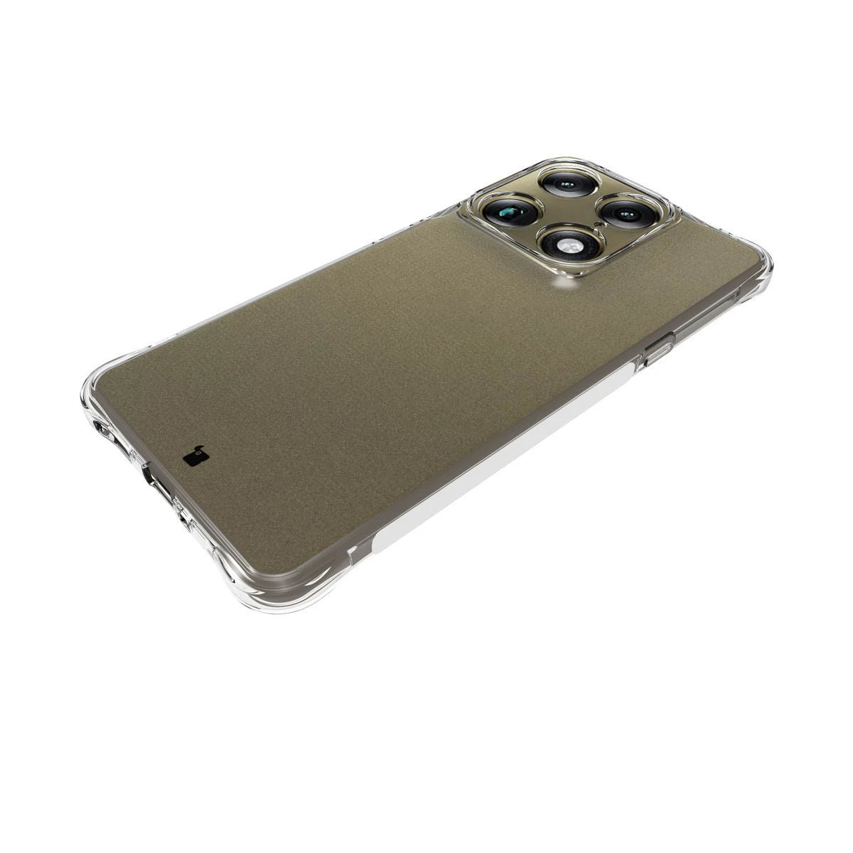 Handyhülle + 2x Folie für Motorola Signature, Bizon Case Clear Pack, Transparent