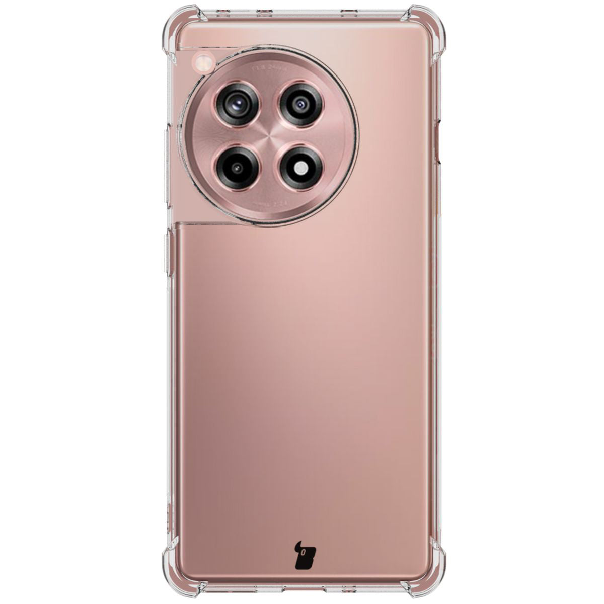 Schutzhülle + 2x Folie für OnePlus 12R, Bizon Case Clear Pack, Transparent