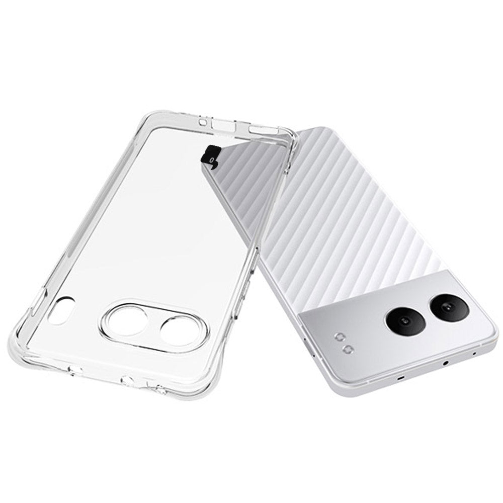 Schutzhülle + 2x gehärtetes Glas für OnePlus Nord 4, Bizon Case Clear Pack, Transparent