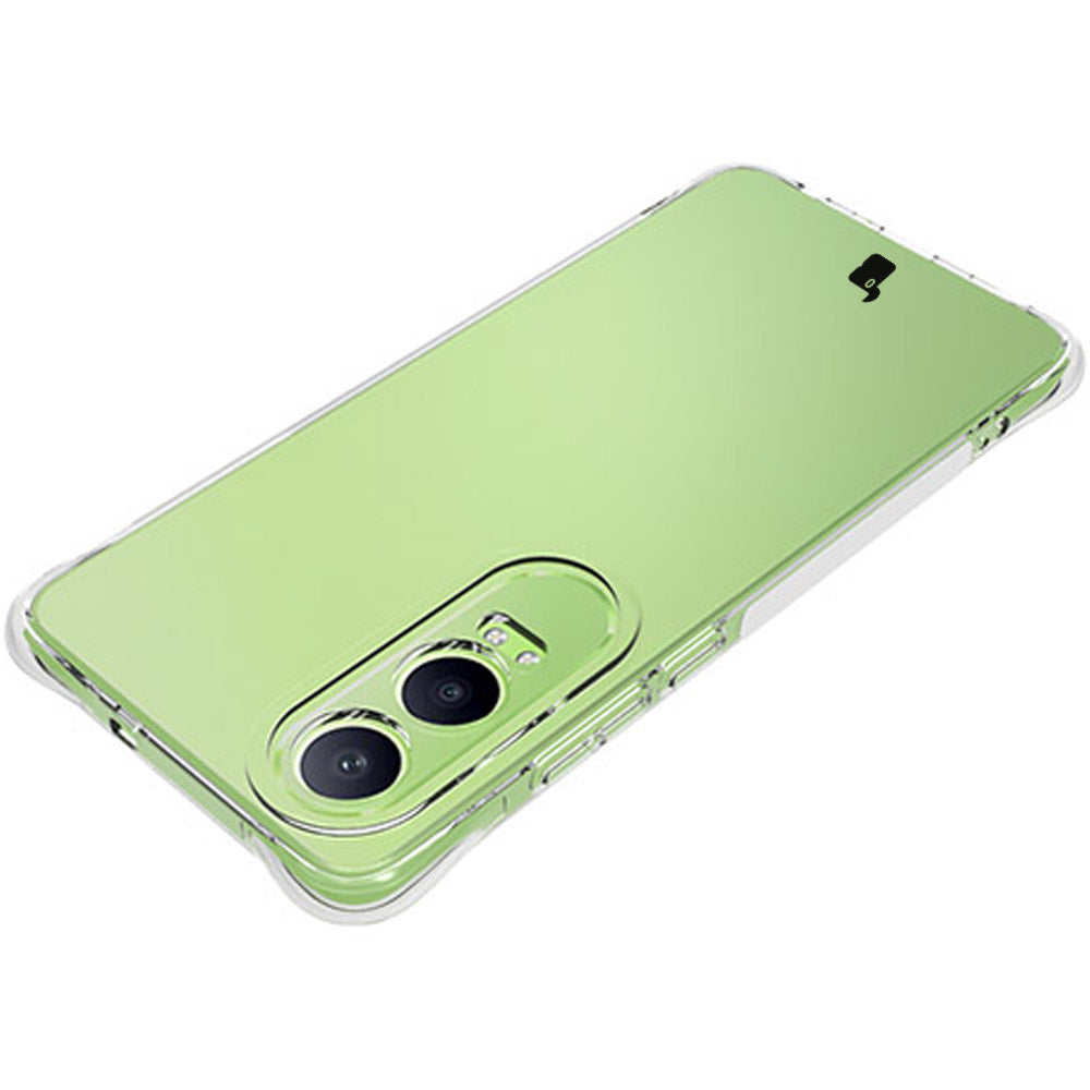 Schutzhülle + 2x gehärtetes Glas für OnePlus Nord CE4 Lite 5G, Bizon Case Clear Pack, Transparent