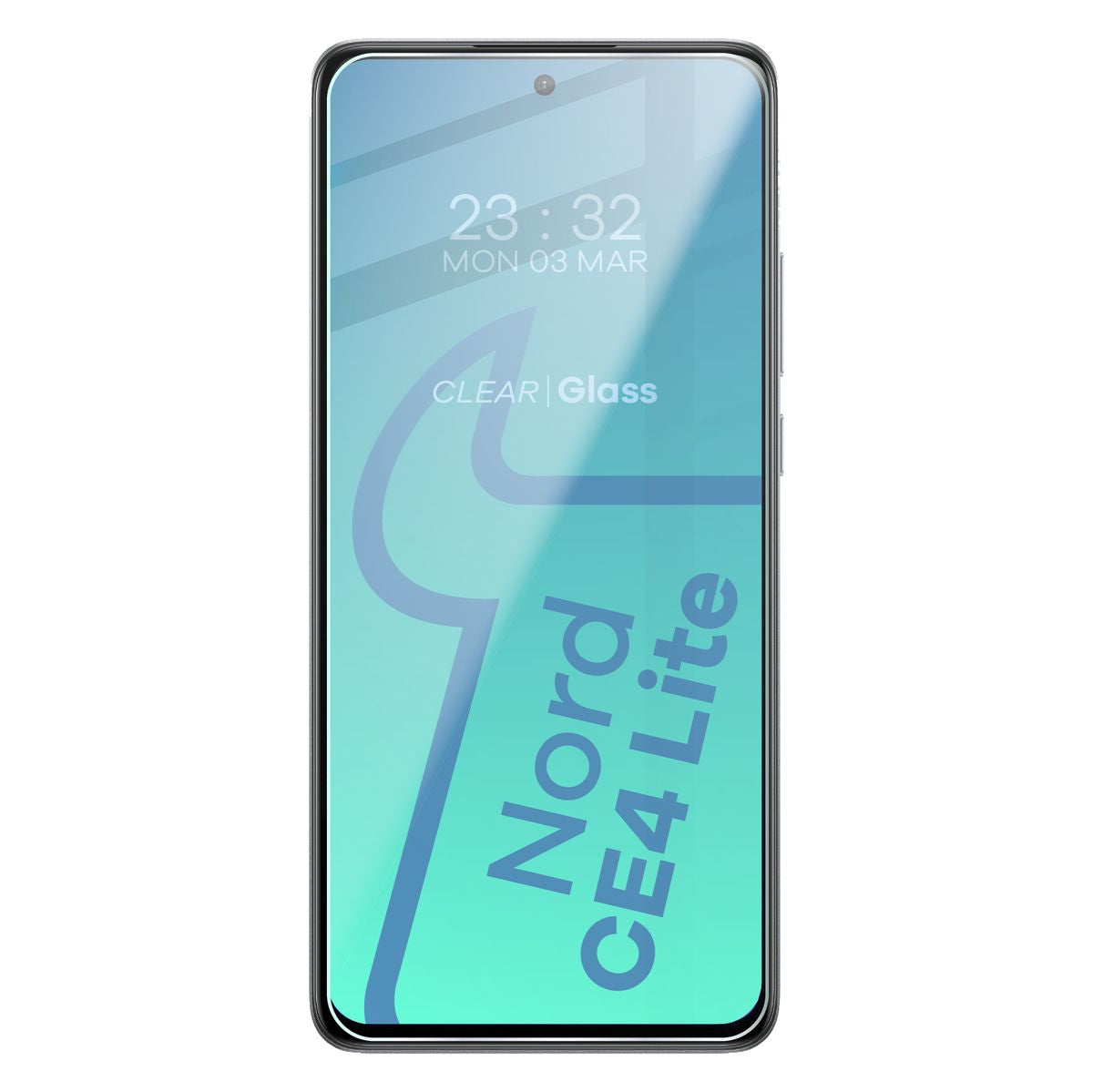 Schutzhülle + 2x gehärtetes Glas für OnePlus Nord CE4 Lite 5G, Bizon Case Clear Pack, Transparent