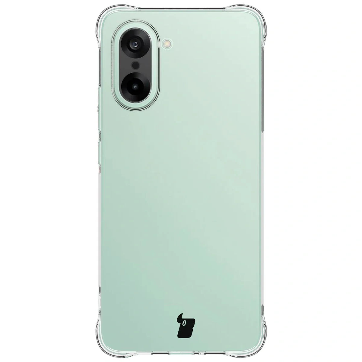Schutzhülle + 2x gehärtetes Glas für OnePlus Nord CE5 5G, Bizon Case Clear Pack, Transparent