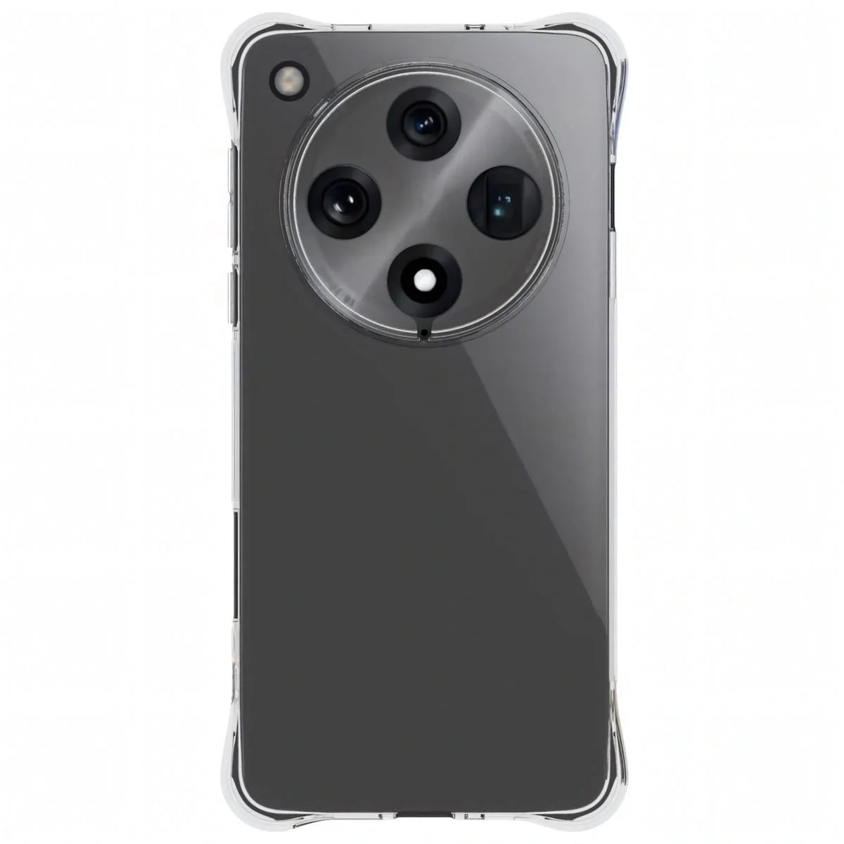 Handyhülle + 2x Folie für Oppo Find X8 Pro, Bizon Case Clear Pack, Transparent