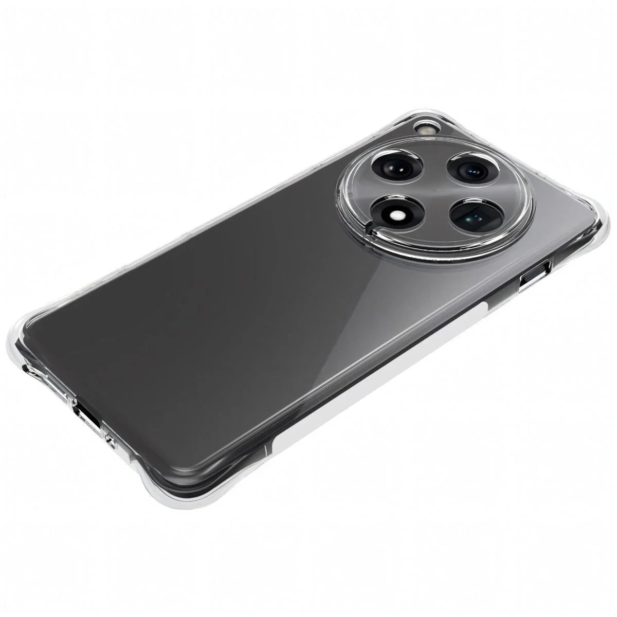 Handyhülle + 2x Folie für Oppo Find X8 Pro, Bizon Case Clear Pack, Transparent