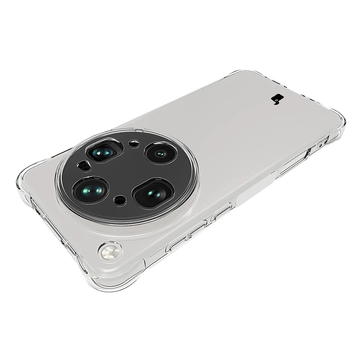 Handyhülle + 2x Folie für Oppo Find X9 Ultra, Bizon Case Clear Pack, Transparent