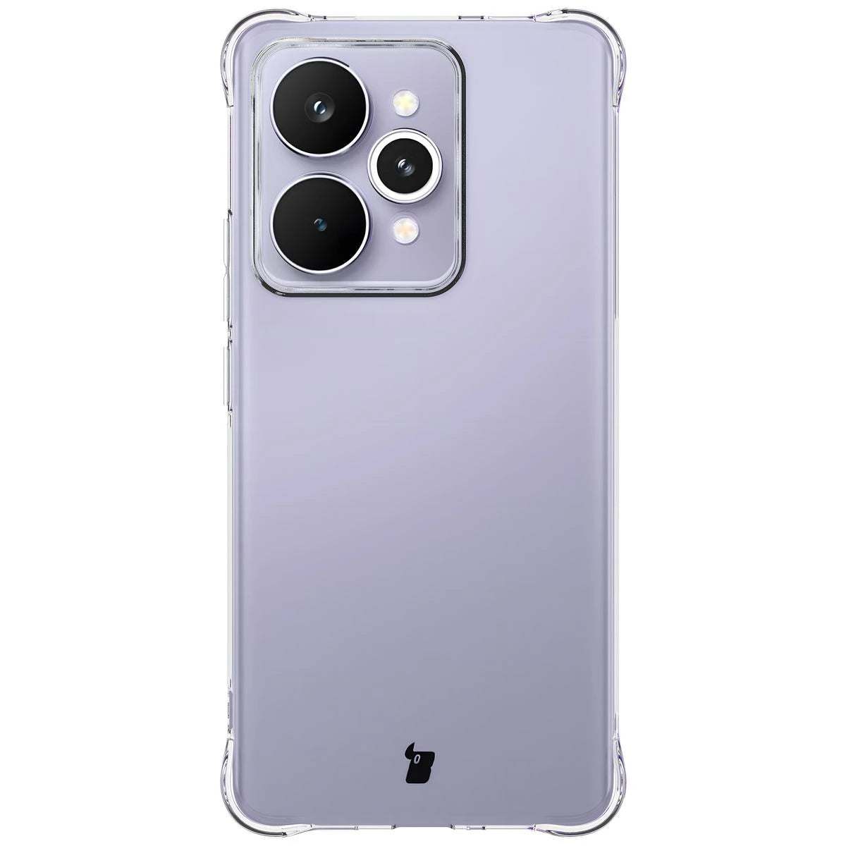 Handyhülle + 2x Folie für Oppo Reno 15 Pro, Bizon Case Clear Pack, Transparent