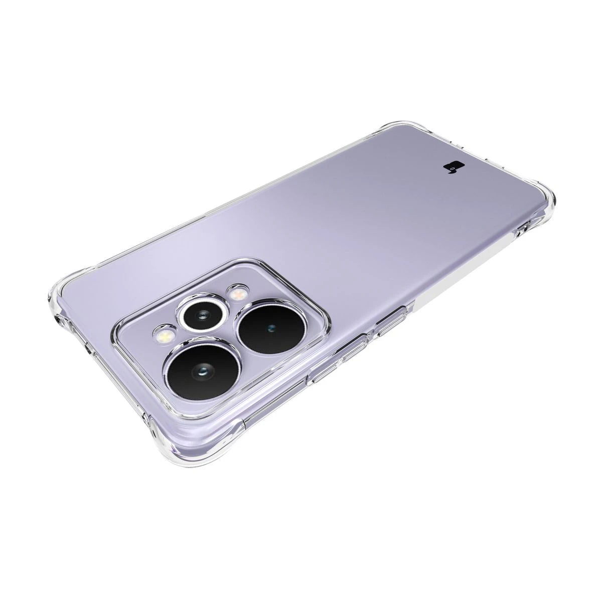Handyhülle + 2x Folie für Oppo Reno 15 Pro, Bizon Case Clear Pack, Transparent