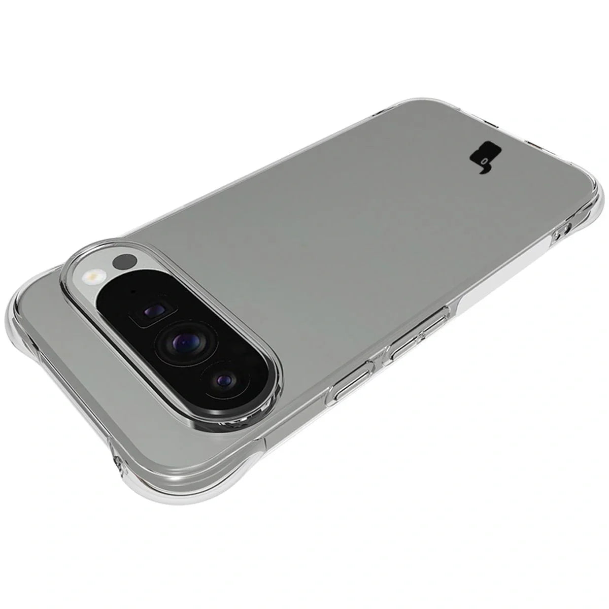 Schutzhülle + 2x gehärtetes Glas + Kameraschutz für Google Pixel 10 Pro XL, Bizon Case Clear Pack, Transparent