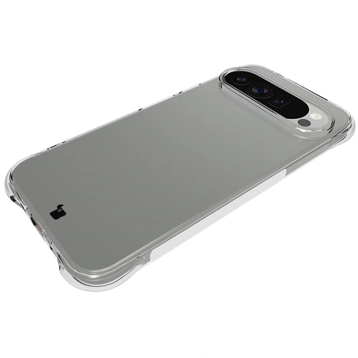 Schutzhülle + 2x gehärtetes Glas + Kameraschutz für Google Pixel 10 Pro XL, Bizon Case Clear Pack, Transparent