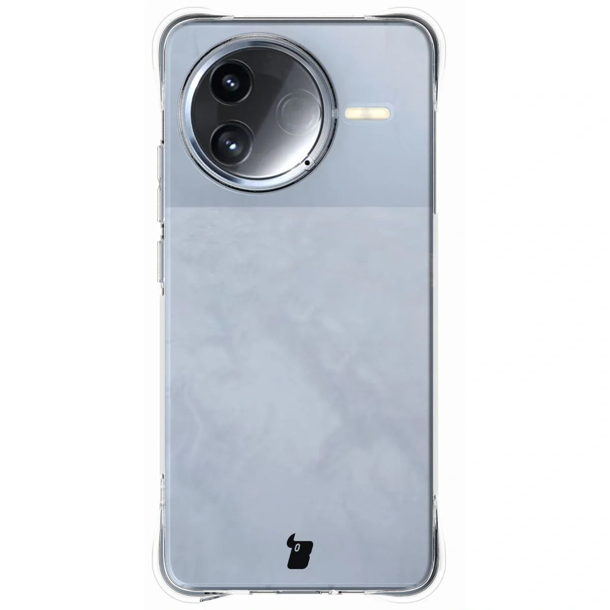 Schutzhülle + 2x gehärtetes Glas für Xiaomi Poco F7 Pro, Bizon Case Clear Pack, Transparent