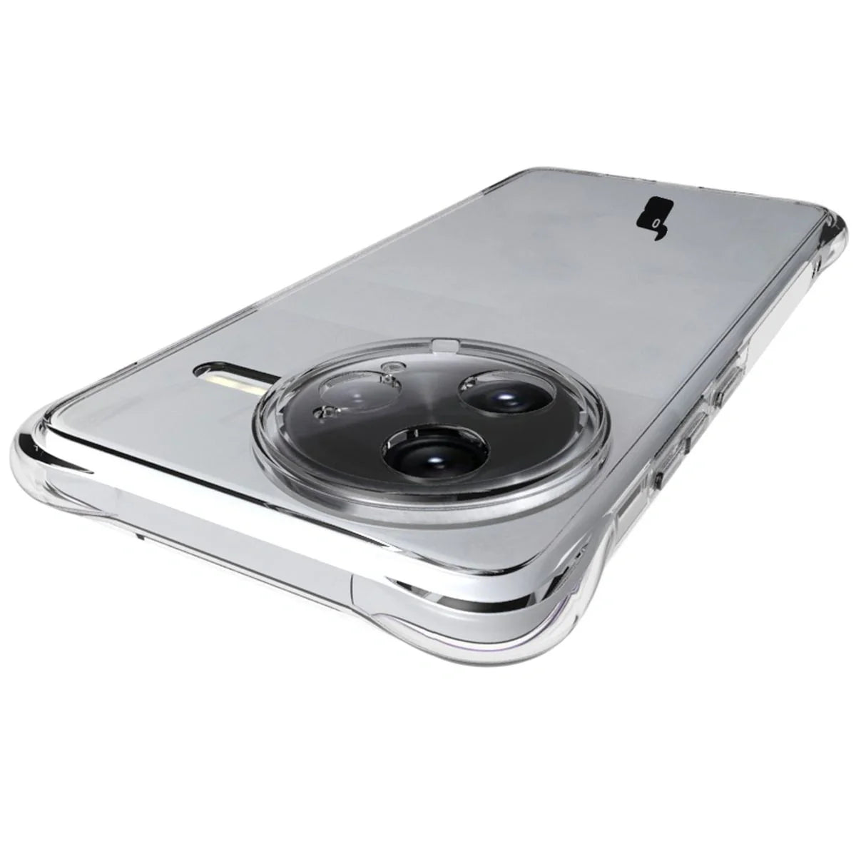 Schutzhülle + 2x gehärtetes Glas für Xiaomi Poco F7 Ultra, Bizon Case Clear Pack, Transparent