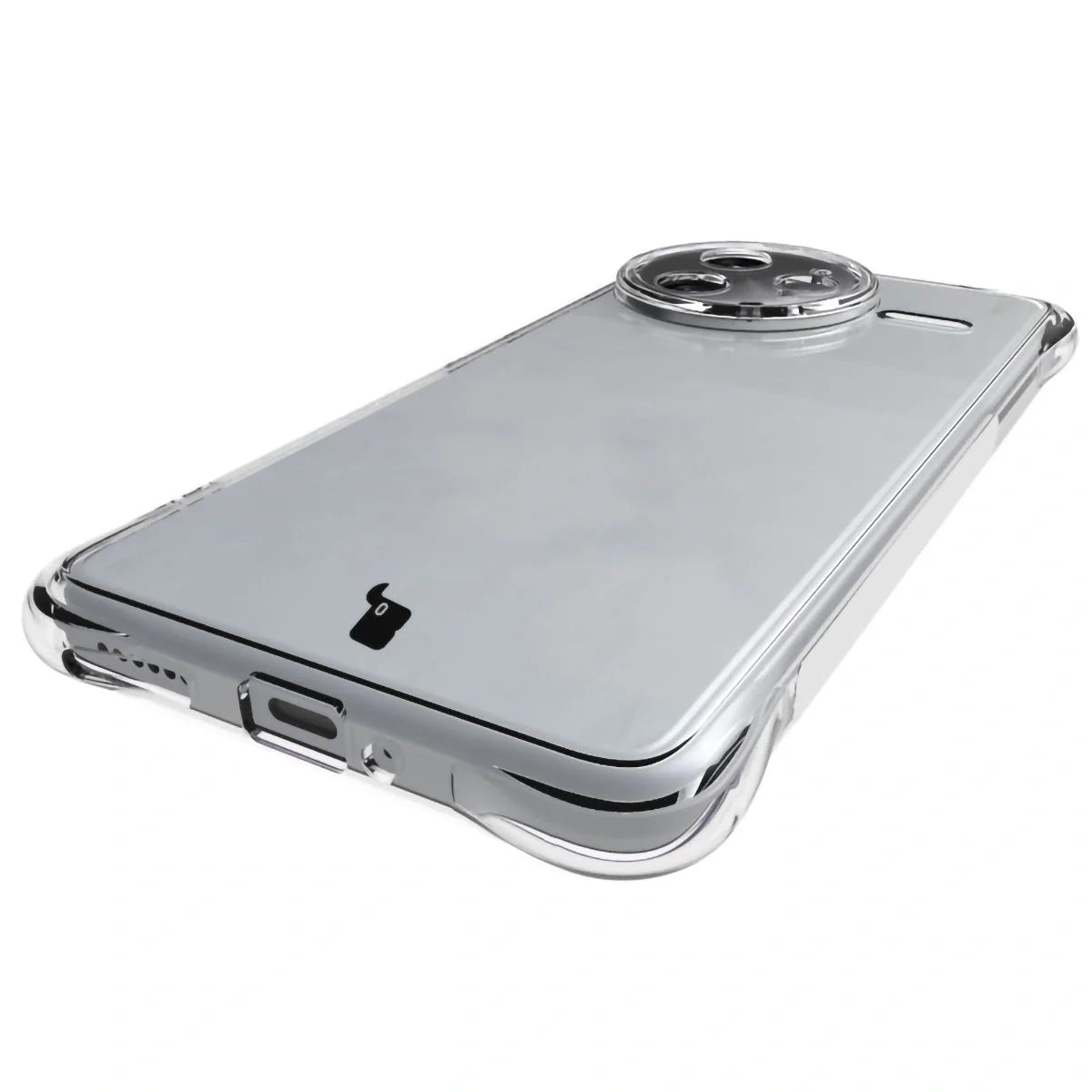 Schutzhülle + 2x gehärtetes Glas für Xiaomi Poco F7 Ultra, Bizon Case Clear Pack, Transparent