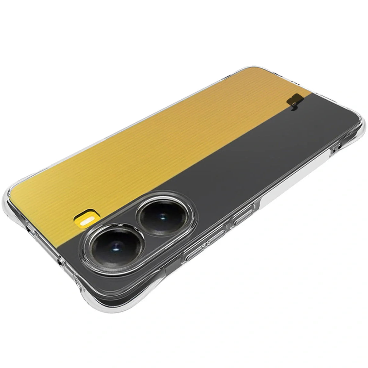 Schutzhülle + 2x gehärtetes Glas für Xiaomi POCO X7 Pro, Bizon Case Clear Pack, Transparent
