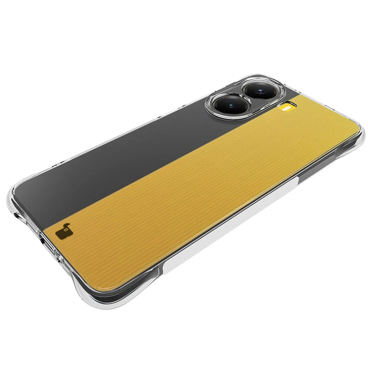 Schutzhülle + 2x gehärtetes Glas für Xiaomi POCO X7 Pro, Bizon Case Clear Pack, Transparent