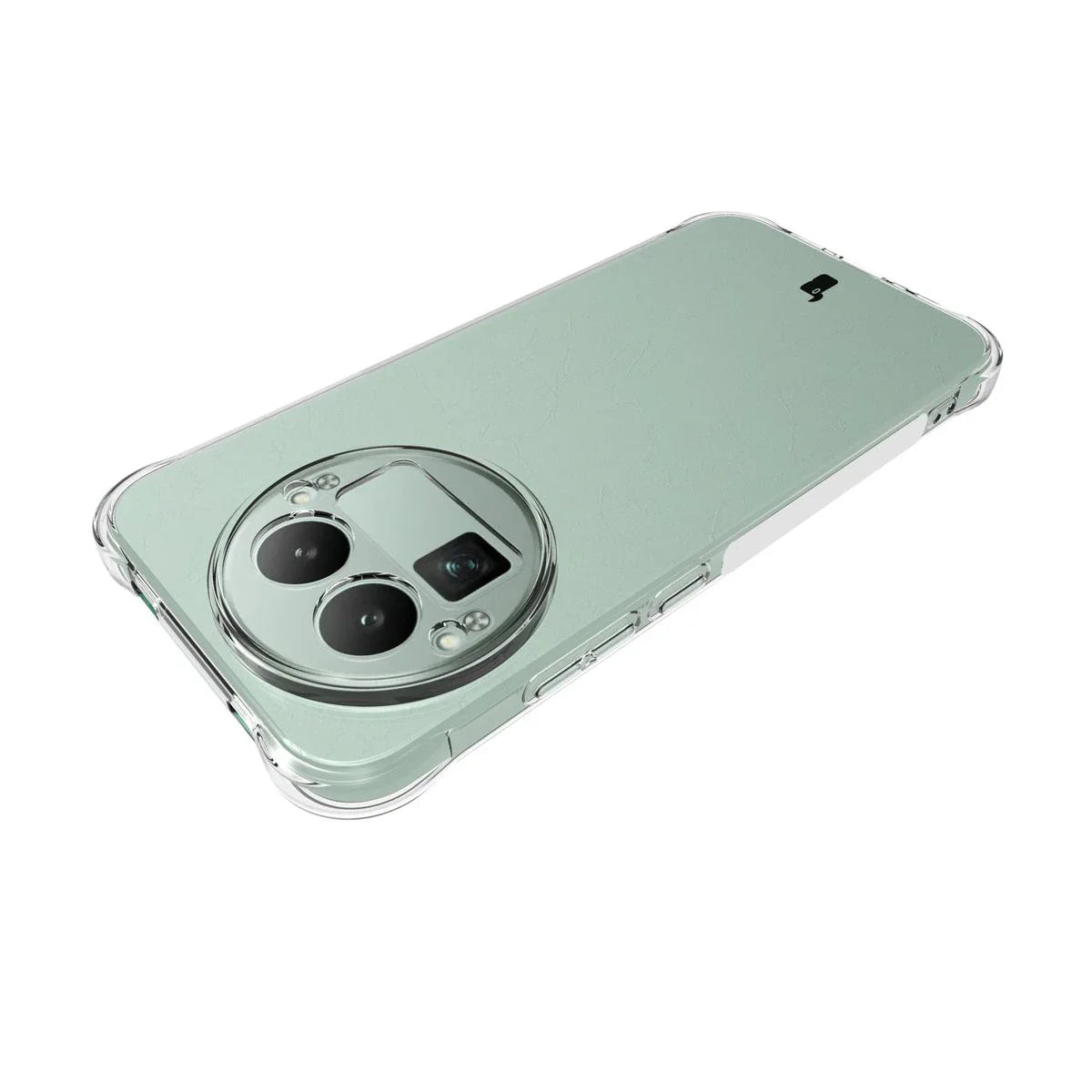 Handyhülle + 2x Folie für Realme GT 8 Pro, Bizon Case Clear Pack, Transparent