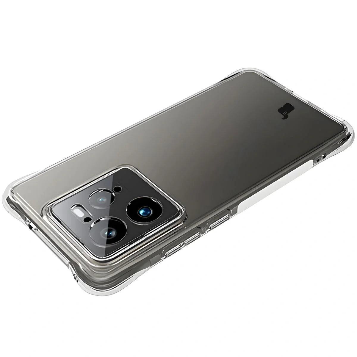 Handyhülle + 2x Folie für Realme GT 7 Pro, Bizon Case Clear Pack, Transparent