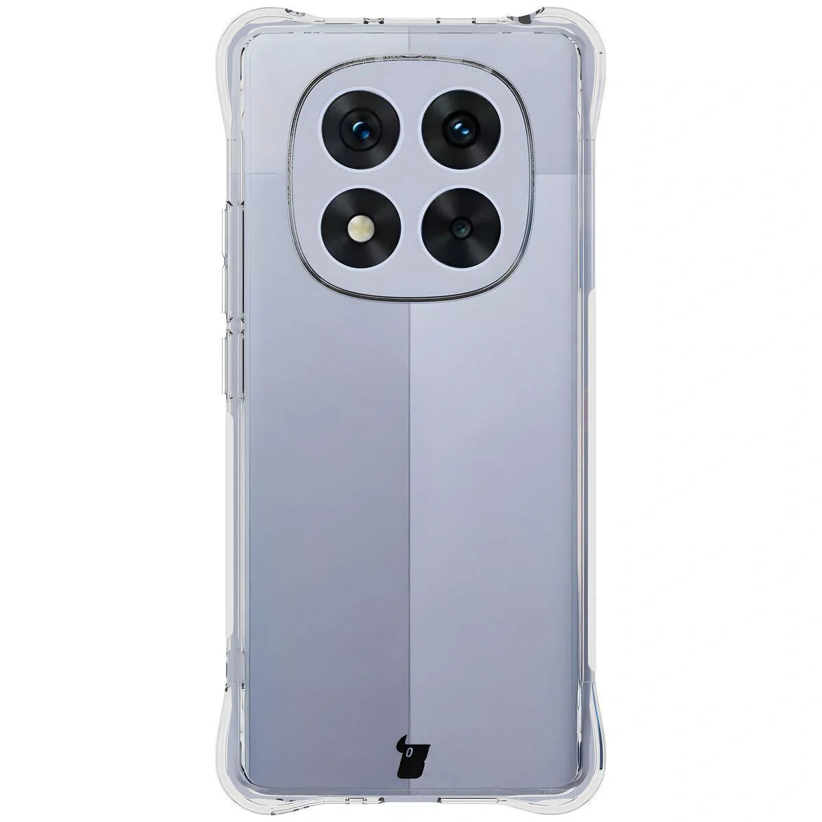 Handyhülle + 2x Folie für Xiaomi Redmi Note 14 Pro 4G, Bizon Case Clear Pack, Transparent