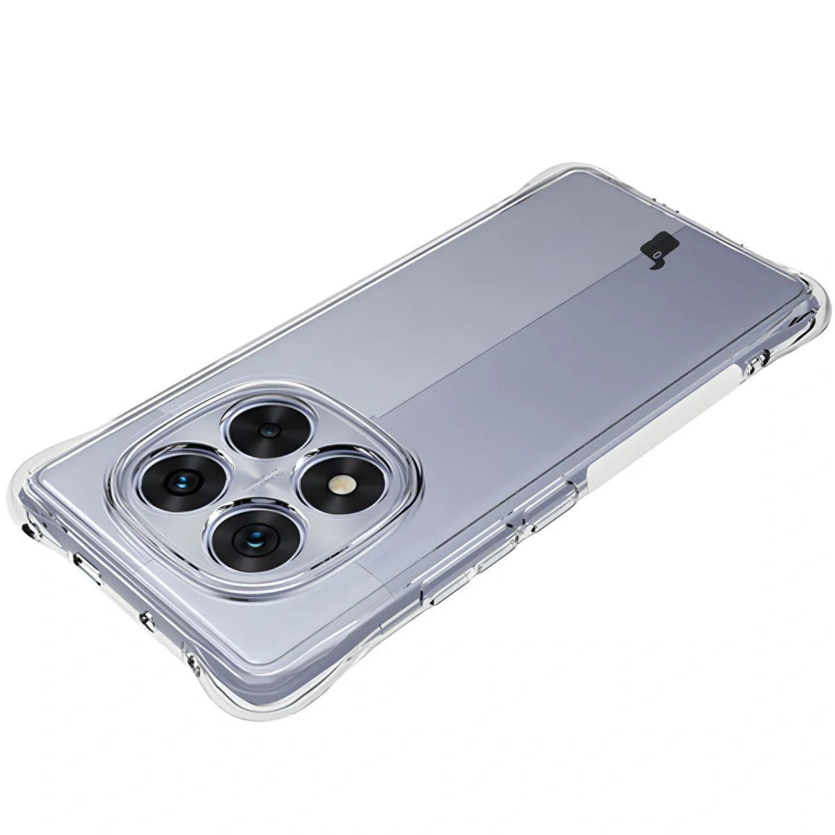 Handyhülle + 2x Folie für Xiaomi Redmi Note 14 Pro 5G, Bizon Case Clear Pack, Transparent