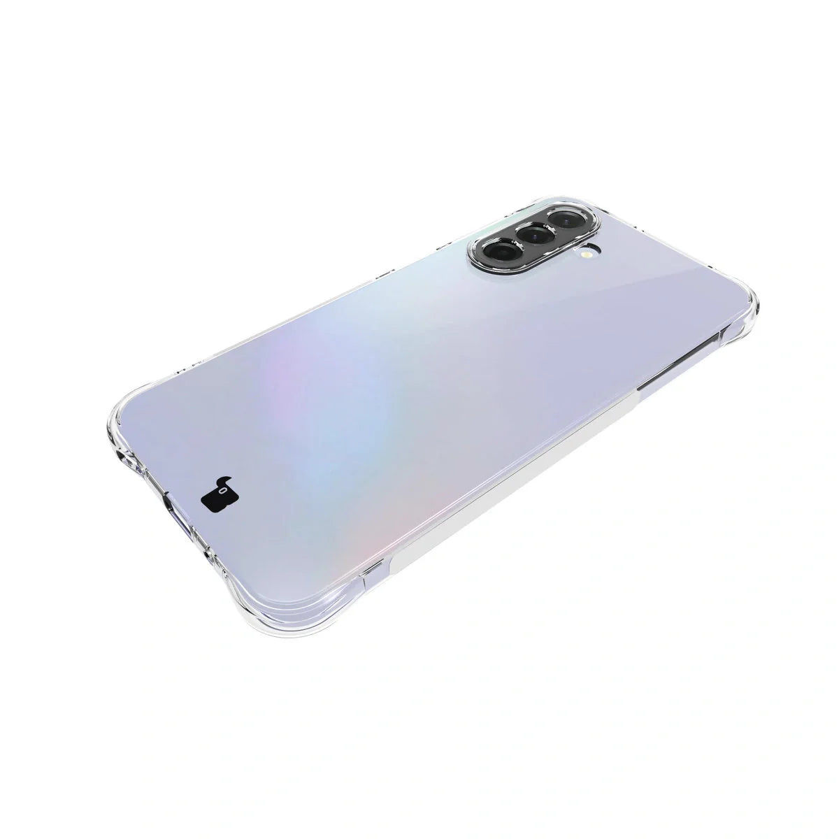 Schutzhülle + 2x gehärtetes Glas für Galaxy A17 5G, Bizon Case Clear Pack, Transparent