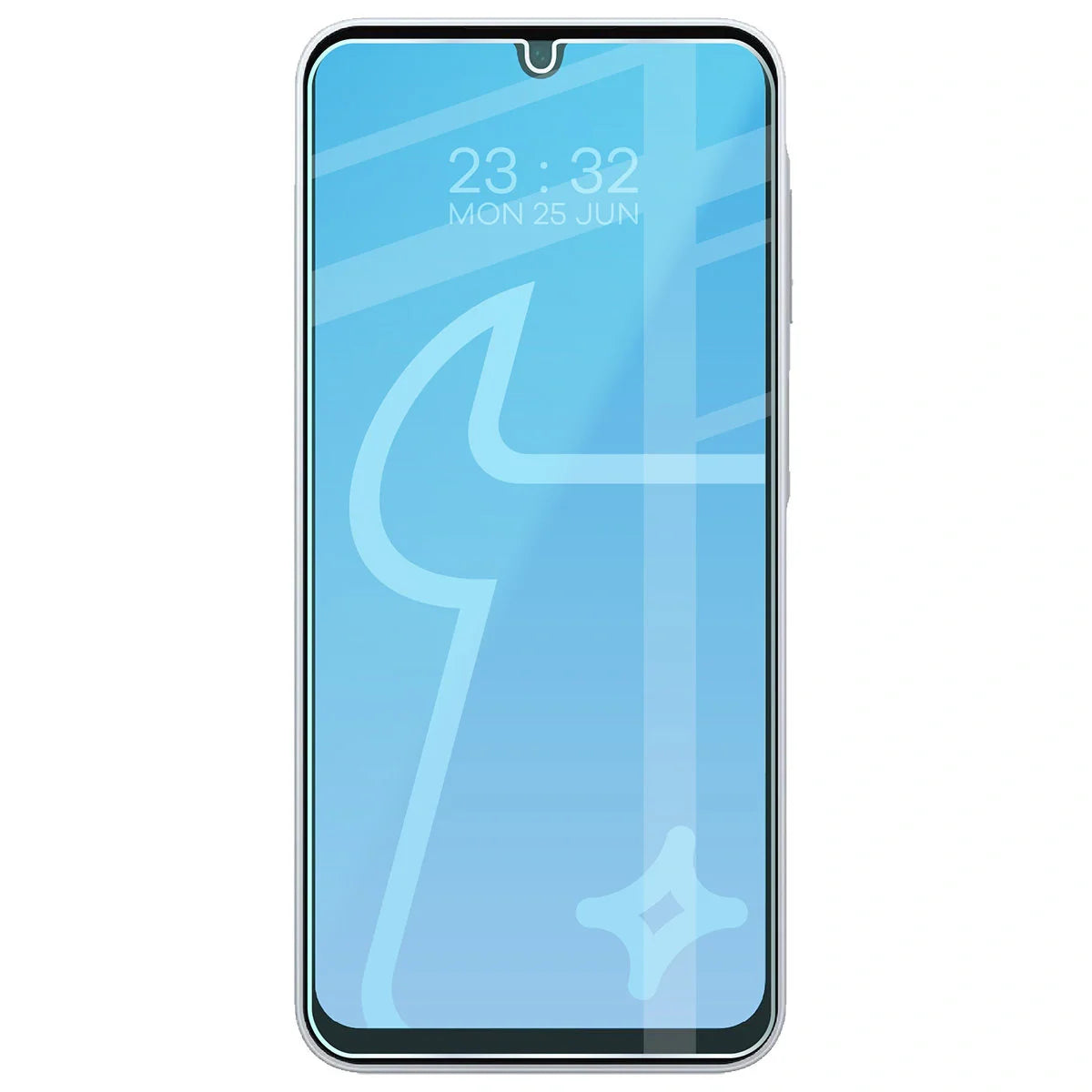 Schutzhülle + 2x gehärtetes Glas für Galaxy A17 5G, Bizon Case Clear Pack, Transparent
