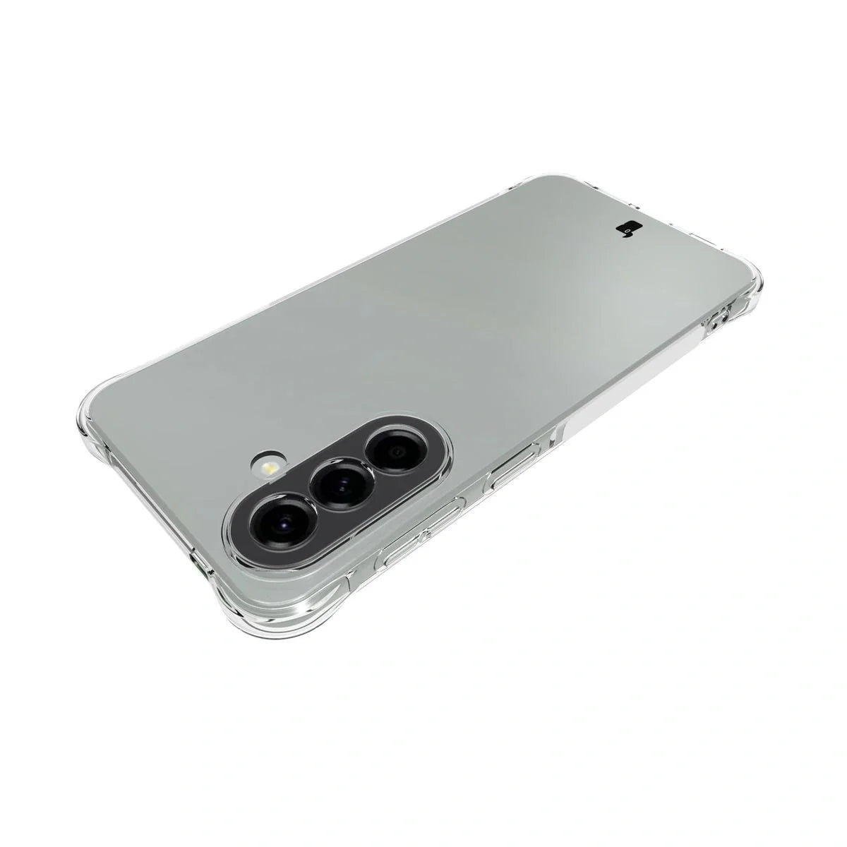 Schutzhülle + 2x gehärtetes Glas für Galaxy A57 5G, Bizon Case Clear Pack, Transparent
