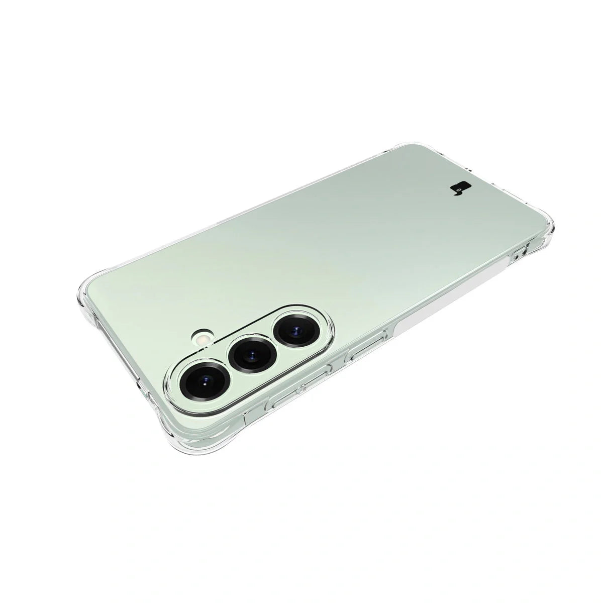 Schutzhülle + 2x gehärtetes Glas für Galaxy S26 Plus, Bizon Case Clear Pack, Transparent