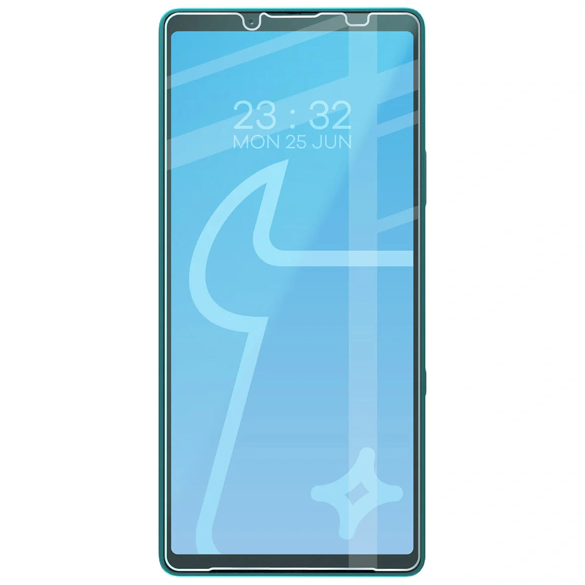 Schutzhülle + 2x gehärtetes Glas + Kameraschutz für Sony Xperia 10 VII, Bizon Case Clear Pack, Transparent