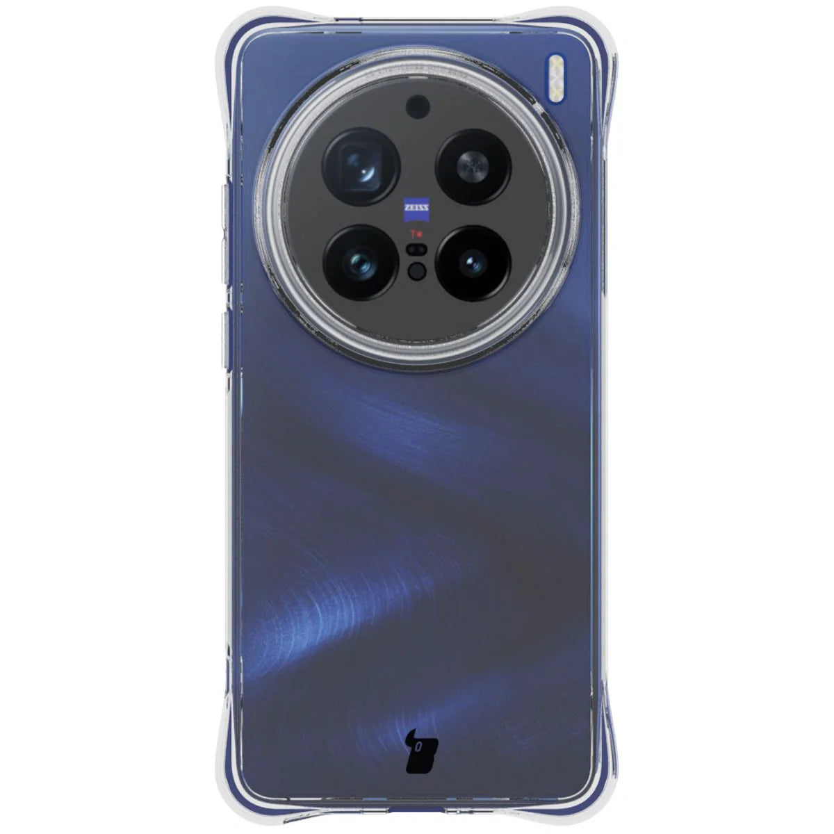 Handyhülle + 2x Folie für Vivo X200 Pro, Bizon Case Clear Pack, Transparent