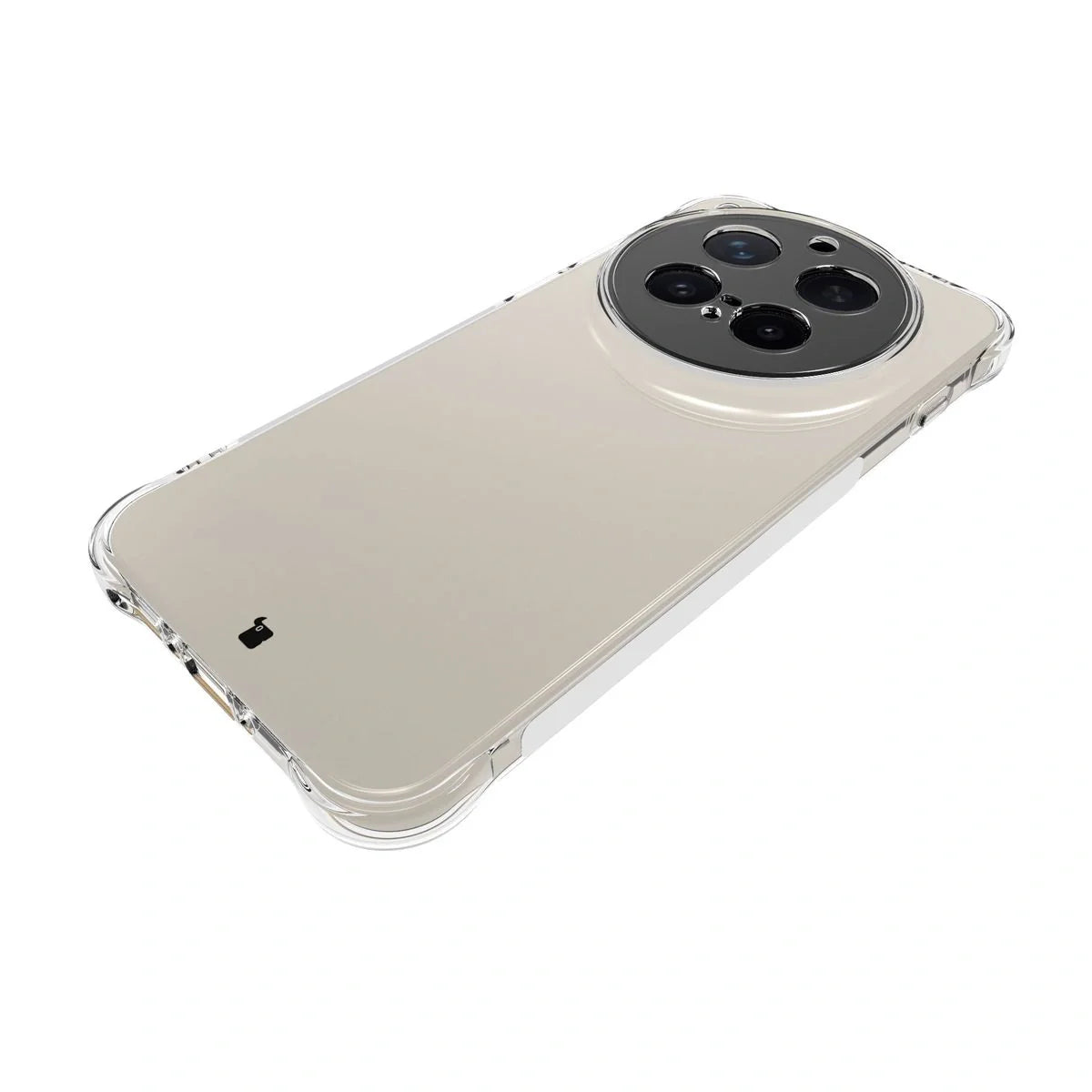 Handyhülle + 2x Folie für Vivo X300 Pro, Bizon Case Clear Pack, Transparent