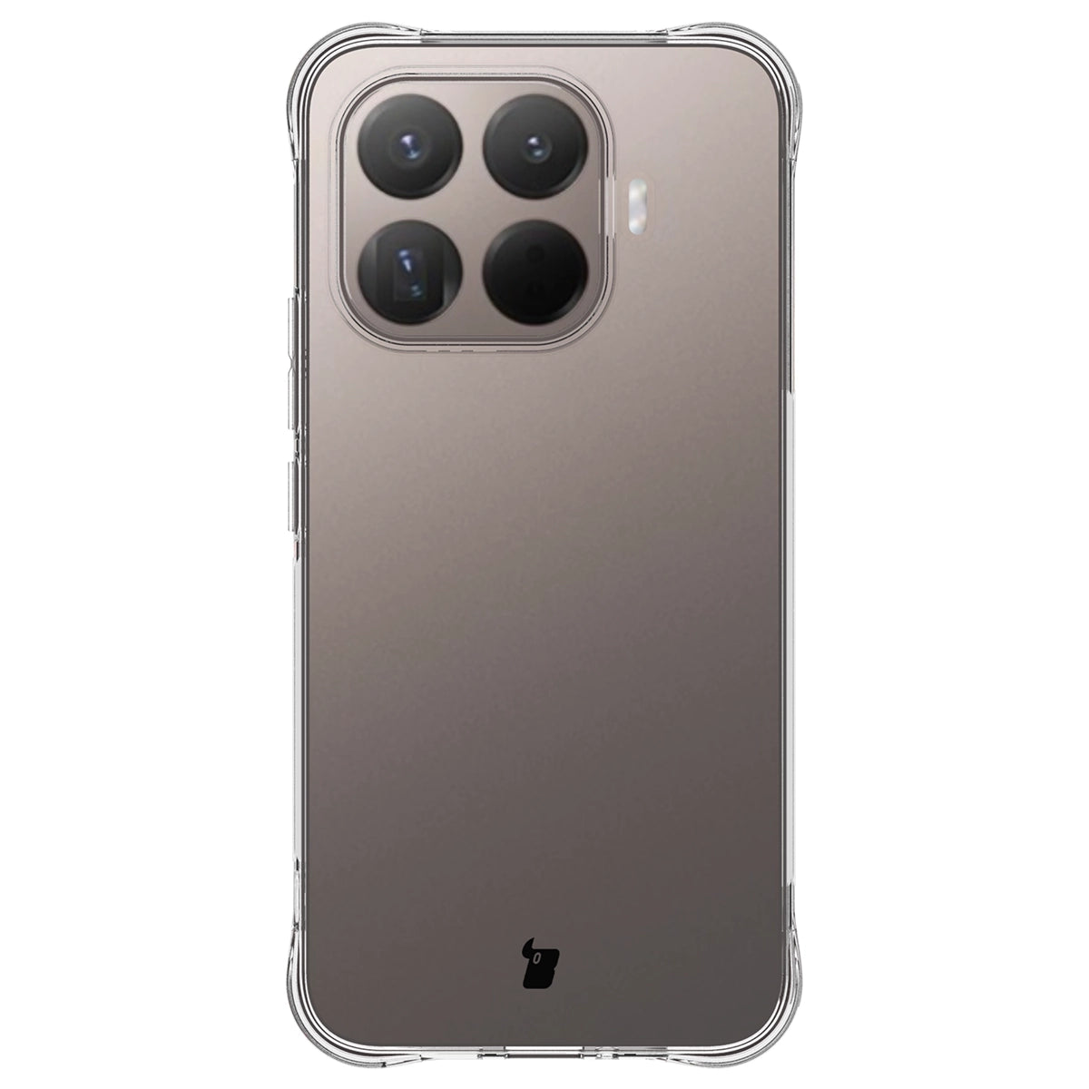 Schutzhülle + 2x gehärtetes Glas für Xiaomi 17T Pro, Bizon Case Clear Pack, Transparent