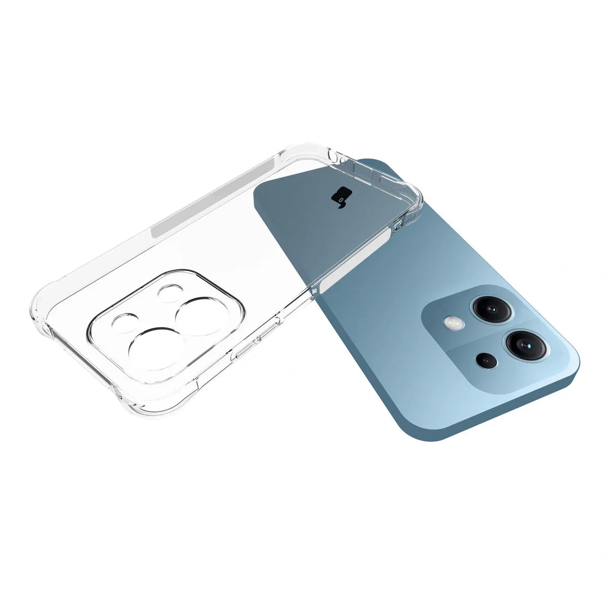 Schutzhülle + 2x gehärtetes Glas für Xiaomi Redmi 15C 4G / 5G / POCO C85 4G, Bizon Case Clear Pack, Transparent