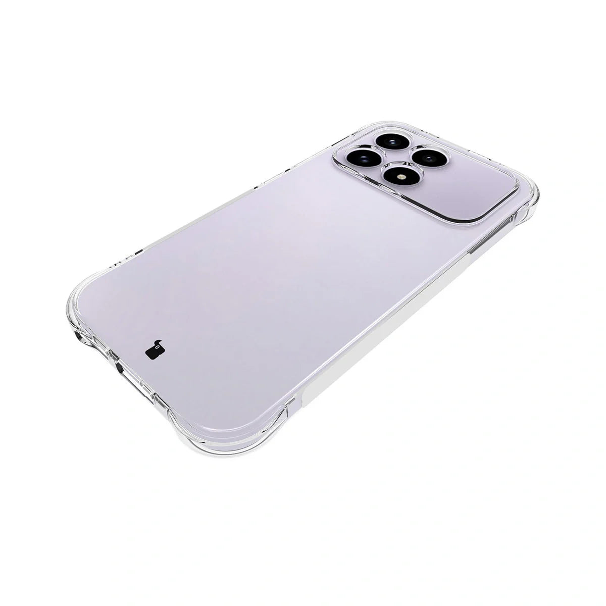 Handyhülle + 2x Folie für Xiaomi POCO F8 Pro, Bizon Case Clear Pack, Transparent