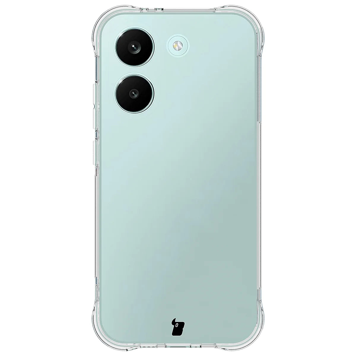Handyhülle + 2x Folie für Xiaomi POCO X8 Pro, Bizon Case Clear Pack, Transparent