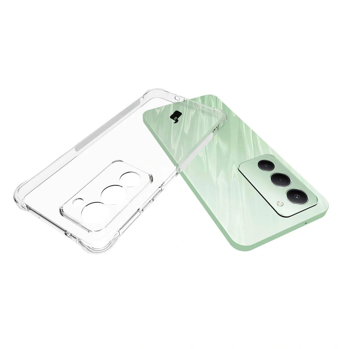 Schutzhülle + 2x gehärtetes Glas für Xiaomi Redmi 15 4G / 5G, Bizon Case Clear Pack, Transparent