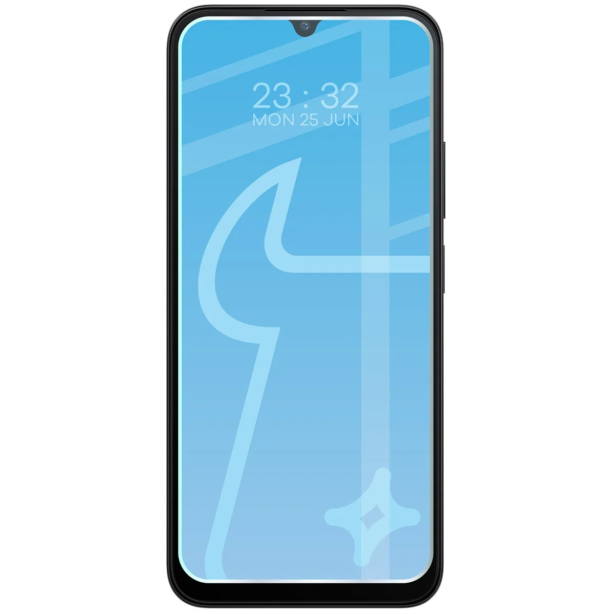 Schutzhülle + 2x gehärtetes Glas für Xiaomi Redmi A7 Pro, Bizon Case Clear Pack, Transparent