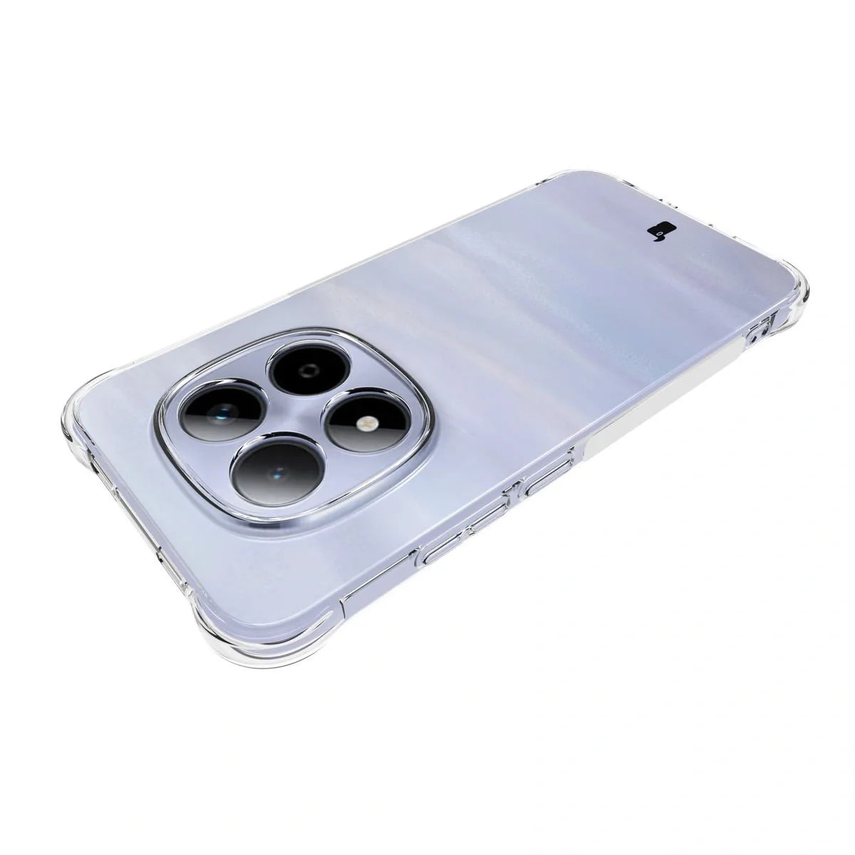 Handyhülle + 2x Folie für Xiaomi Redmi Note 15 Pro 5G, Bizon Case Clear Pack, Transparent
