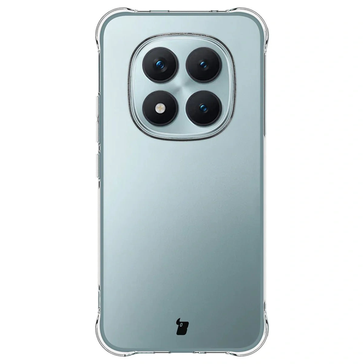 Handyhülle + 2x Folie für Xiaomi Redmi Note 15 Pro Plus 5G, Bizon Case Clear Pack, Transparent
