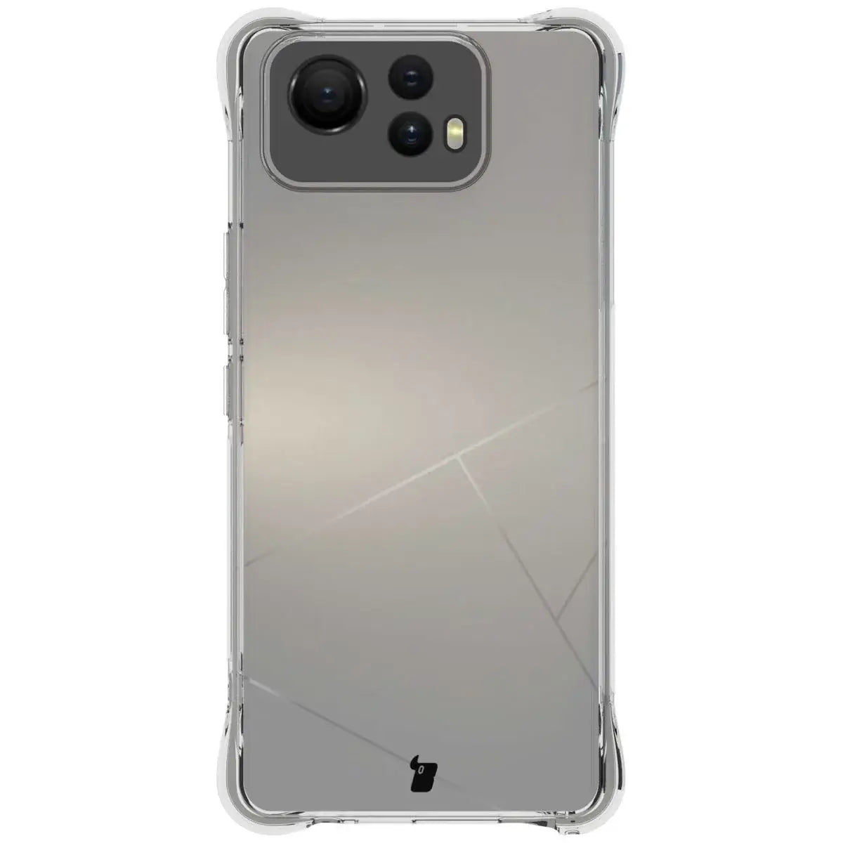 Schutzhülle + 2x gehärtetes Glas für Asus Zenfone 12 Ultra, Bizon Case Clear Pack, Transparent