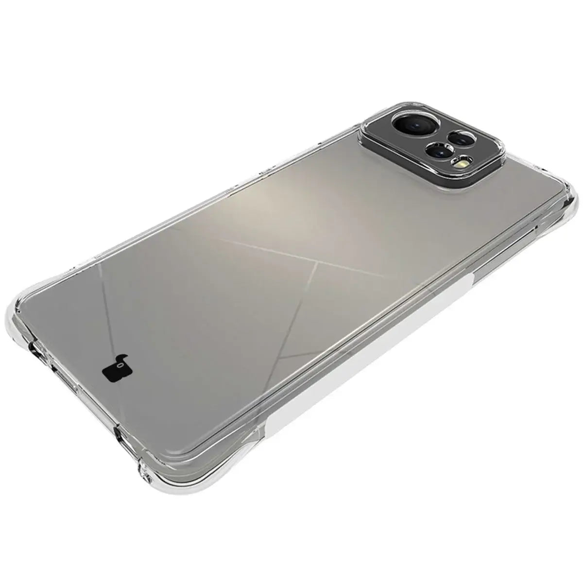Schutzhülle + 2x gehärtetes Glas für Asus Zenfone 12 Ultra, Bizon Case Clear Pack, Transparent